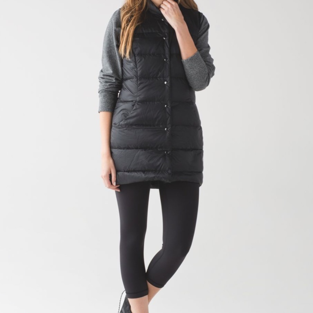 Lululemon All Days Vest – Black – Size 6 – EUC